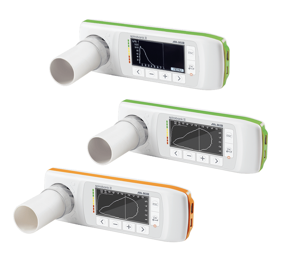 MIR Spirobank II Handheld Spirometers