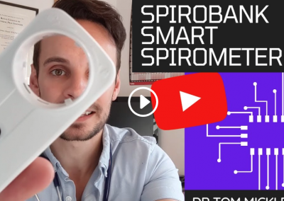 Home spirometry testing with MIR Spirobank Smart gets rave review by NHS doctor