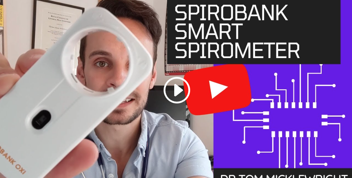 Home spirometry testing with MIR Spirobank Smart gets rave review by